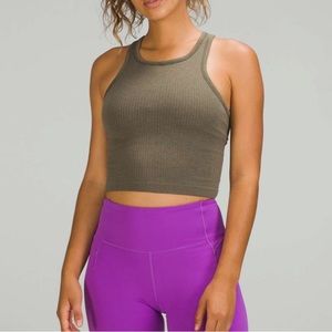 Lululemon Ebb to Street Cropped Racerback Tank Top